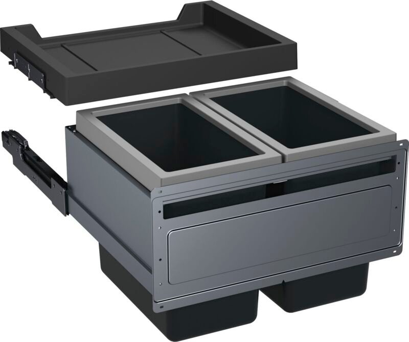 Thumbnail - Franke - Abfalltrennsysteme - Abfalleimer fx 60 26-26, eingebaut 121.0557.764