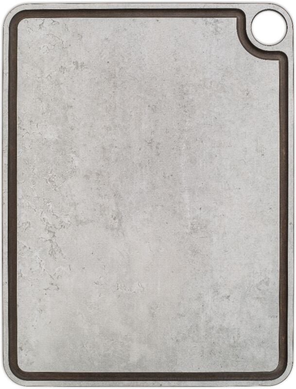 Tisch Arcos Schneidebrett, Edelstahl, Weiß, 427 x 327 mm.