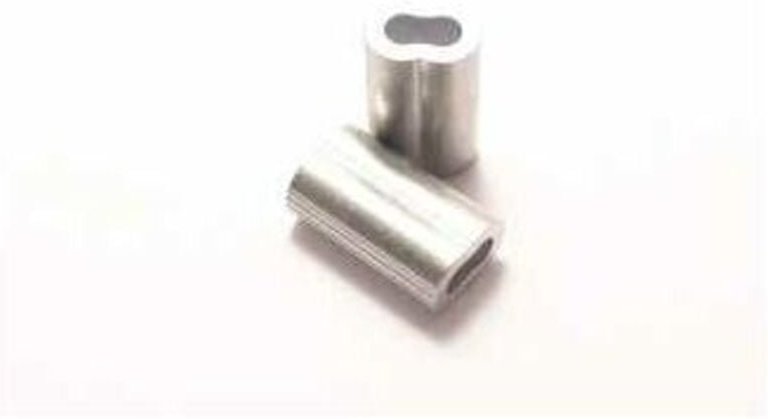 Pressklemmen f. Drahtseil 3,0mm Aluminium