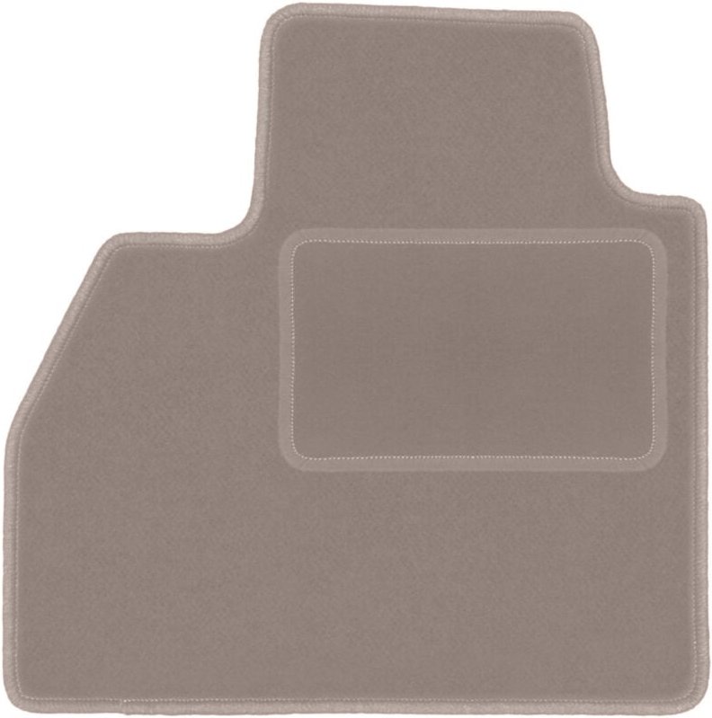 Beige Fahrermatte für: Mercedes Citan Kombivan (2012-)