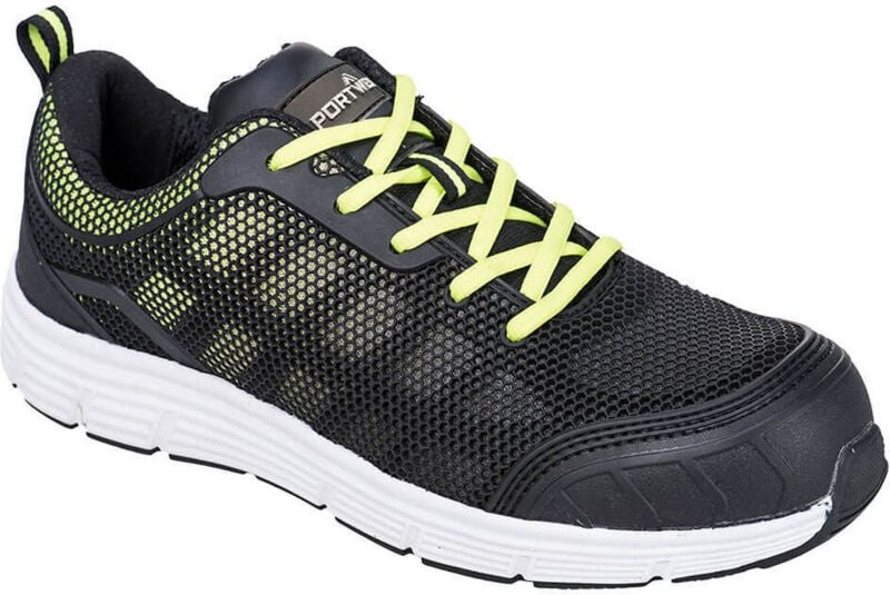 Sicherheitsschuhe niedrig TOVE Steelite S1P Schwarz/Grün 42