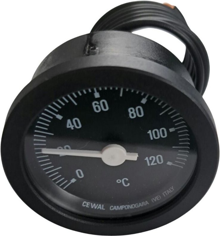 Einbauthermometer tcc ø 52 mit Gehäuse aus Edelstahl