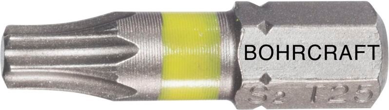 Bit-Einsatz mit Farbring 1/4'sechskant tx 25/25 mm Torx® - Bohrcraft