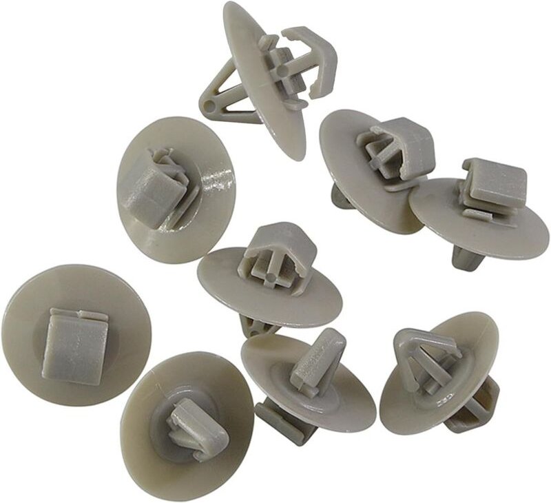 Ahlsen - 50 Stück Autotürverkleidungs-Befestigungsclips für Stoßstangenverkleidung