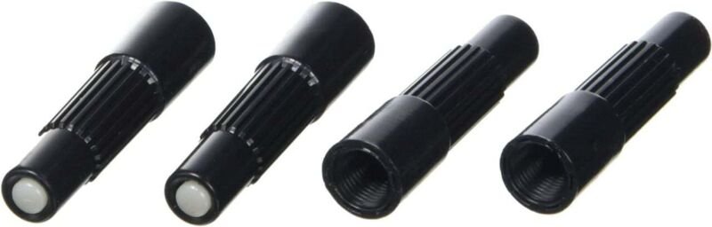 Unitec - Ventilverlängerung für Radzierblenden 4 Stück 40 mm Reifenventil Auto