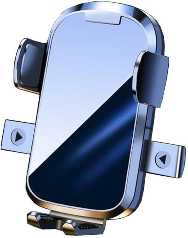 360 Grad drehbarer Autotelefonhalter für die Lüftungsschlitzhalterung im Auto, Auto-GPS-Halter (schwarz) - Lntyq