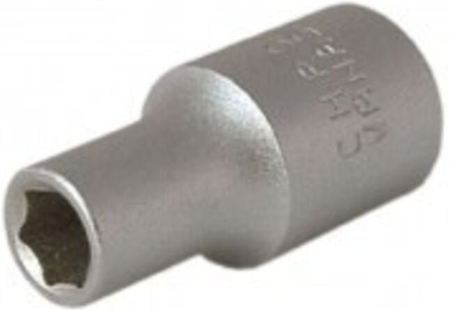 Thumbnail - DEDRA 1/4" 6-Kant-Steckschlüssel, 5 mm - Robuster CrV-Stahl