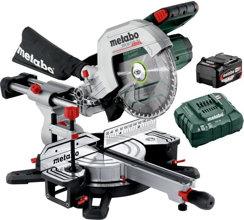 Metabo - Akku Kappsäge Einführungsangebot Akku Ladegerät kgs 18LTX BL254 614254920