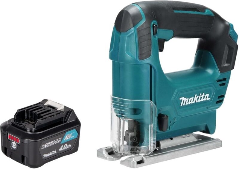 Makita JV 101 DM1 Akku Stichsäge 12 V max. 65 mm + 1x Akku 4,0 Ah - ohne Ladegerät