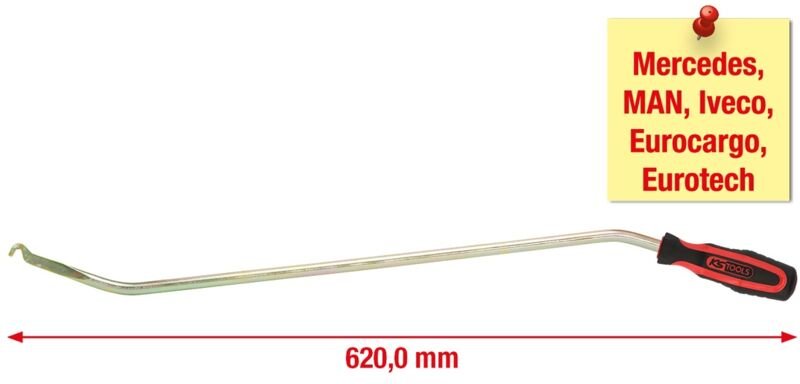 Ks Tools Bremsfederhebel für lkw, 620 mm