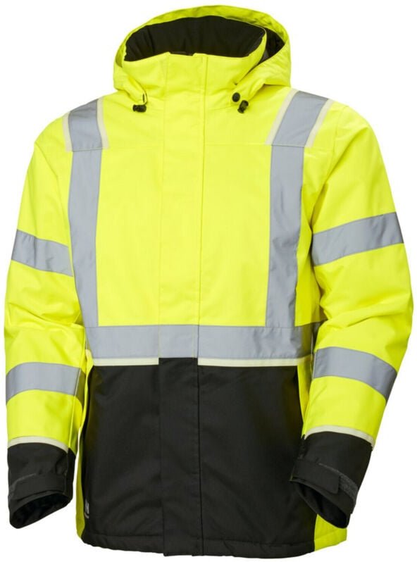 Warn-Winterjacke, gelb, Gr.2XL