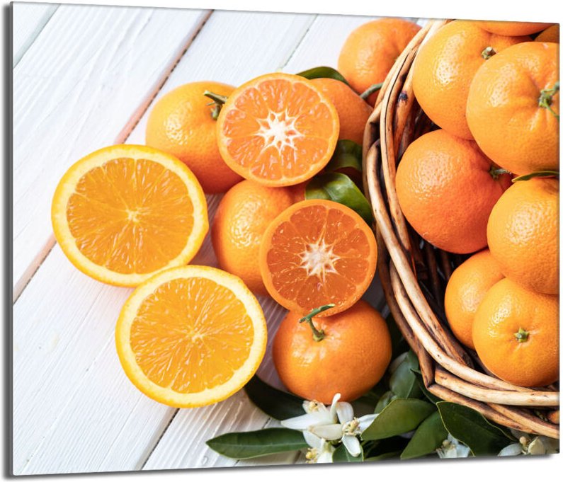 Glas-Herdplattenschutz 60x52 Fruit