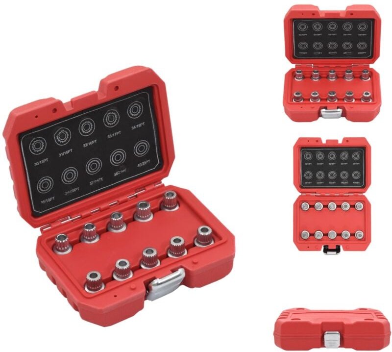 Handwerkzeuge - Living 10-tlg. Radmuttern-Set Felgenschloss für bmw