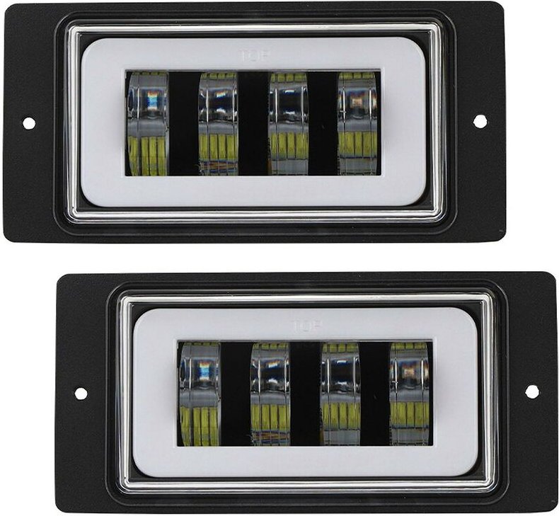 Woosien - 12v 6000k wasserdichtes LED-Auto-Motorrad-Inspektionslicht, modifizierter Scheinwerfer, hohe Helligkeit