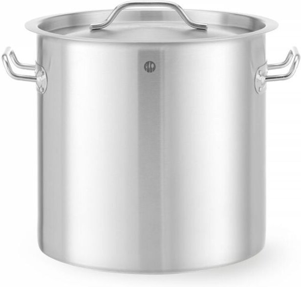 Hendi - Kochtopf - mit Deckel, Budget Line, 50L, ⌀400x(H)400mm