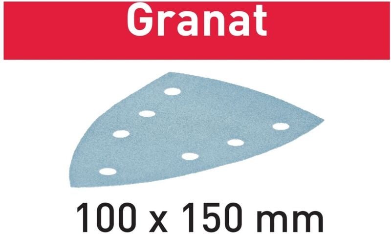 Schleifblatt stf DELTA/7 P220 GR/100 Granat - Festool