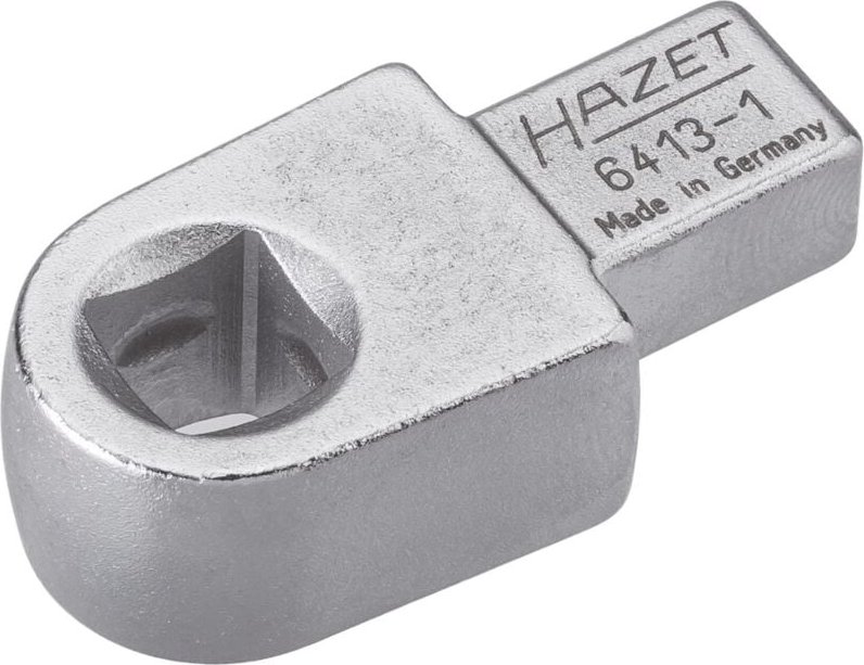 Einsteck-Vierkant Halter, Einsteck-Vierkant 9 x 12 mm, Vierkant hohl 10 mm (3/8) - Hazet