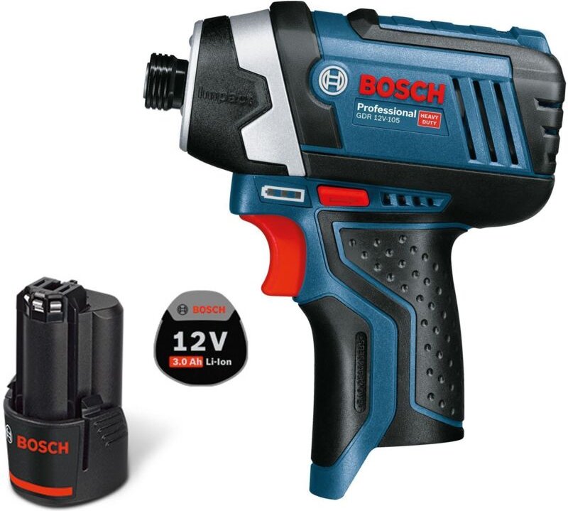 Akku-Drehschlagschrauber gdr 12V-105 / 1x 3,0 Ah Akku - Bosch