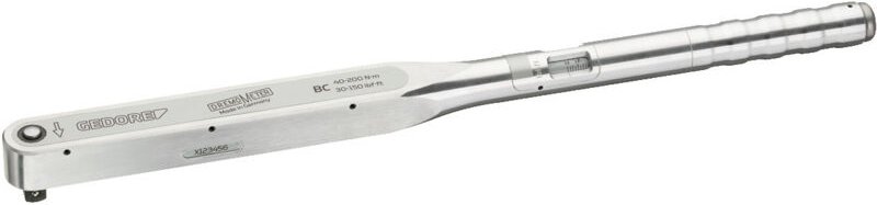 Drehmomentschlüssel dremometer bc a+s 40-200 Nm - Gedore