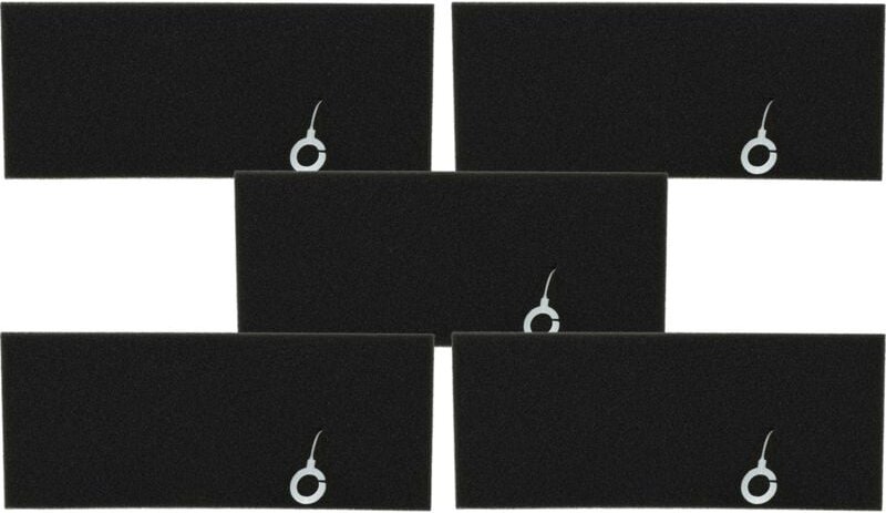 5x Staubsaugerfilter kompatibel mit Bosch logo collection hepa bag & bagless BSG6208COE03, BSG6208COE Staubsauger - Scha...