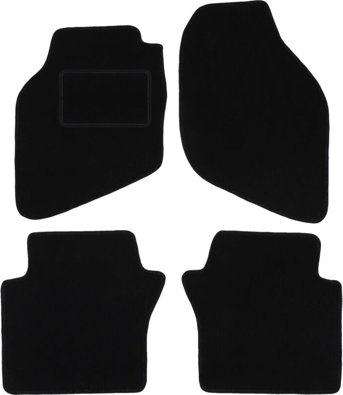 Schwarze Veloursmatten für: Honda City IV Limousine (2002-2008)