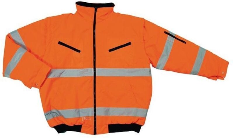Prevent - Blouson aviateur de signalisation Taille xxl orange 100 % pes