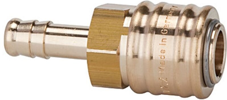 Schnellverschlusskupplung nw 7,2, beidseitig absperr., Tülle LW13 - Riegler