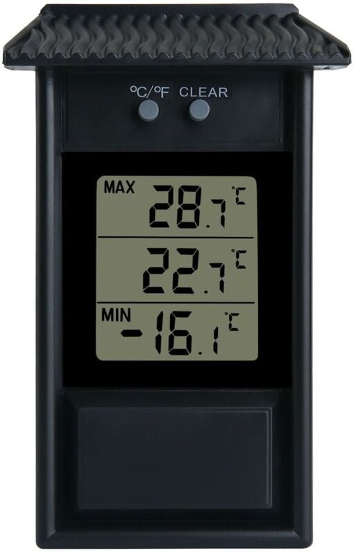 Shining House - Digitales Minimum und Maximum – Überwachen Sie maximale und minimale Temperaturen mit diesem praktischen...