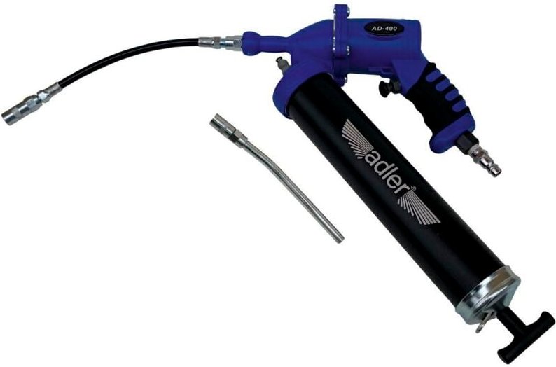 Adler AD-400 pneumatische Fettpresse, Hochleistungswerkzeug für die Schmierung von Maschinen, konstanter und gleichmäßig...
