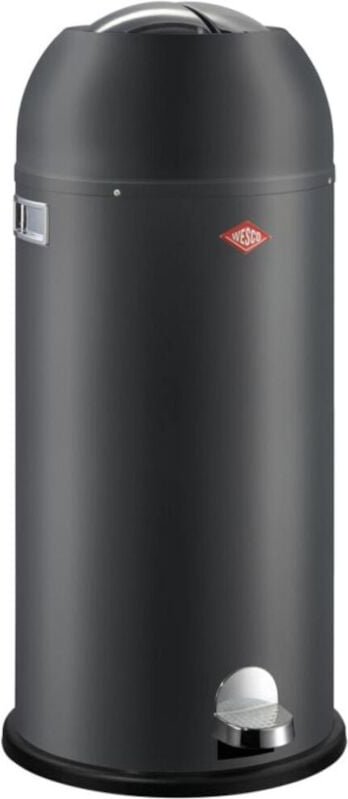 Wesco - Abfallsammler Kickmaster Maxi graphit-matt 40 l Typ 180731-77