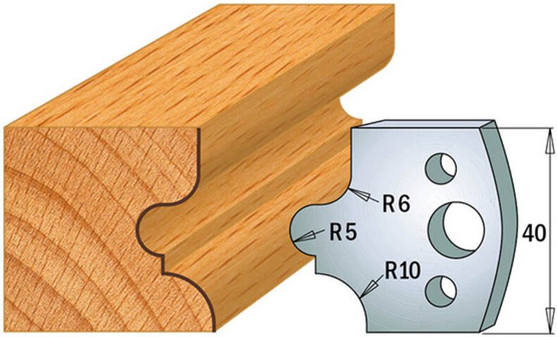 690.012 PAAR SP-MESSER 40x4mm
