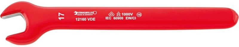 Stahlwille 12160 VDE-17 Einmaulschlüssel 17 mm