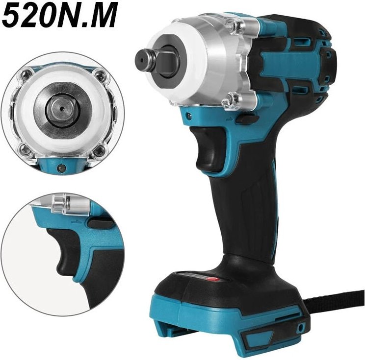 Schlagschrauber, Akku-Akkuschrauber High-Power High Torsion 18V für die mechanische Wartung für Autoreparaturen auf Baus...