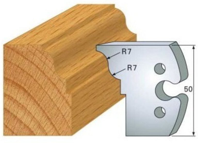 Spiele 2 klassische Profileisen Nr. 274 Hoch. 50 Ep. 5,5 mm