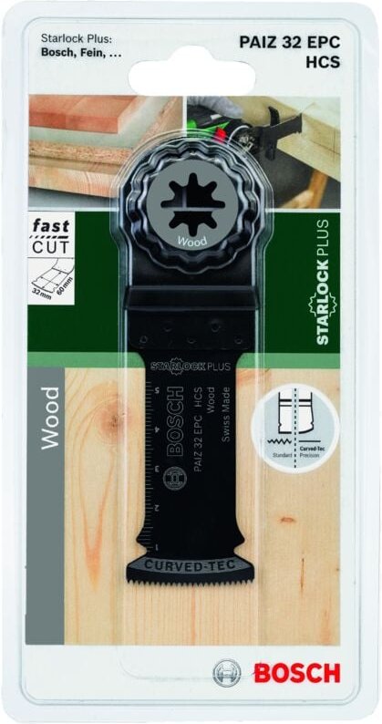 StarlockPlus hcs paiz 32 epc Wood 60 x 32 Tauchsäge Bosch 2609256D55