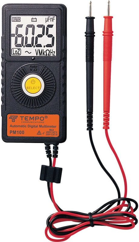 PM100 Hand-Multimeter digital cat iii 300 v Anzeige (Counts): 6000 - Tempo Communications