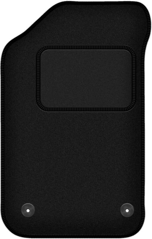 Fahrermatte schwarz für: MG F / TF Coupé, Cabrio (2007-2011)