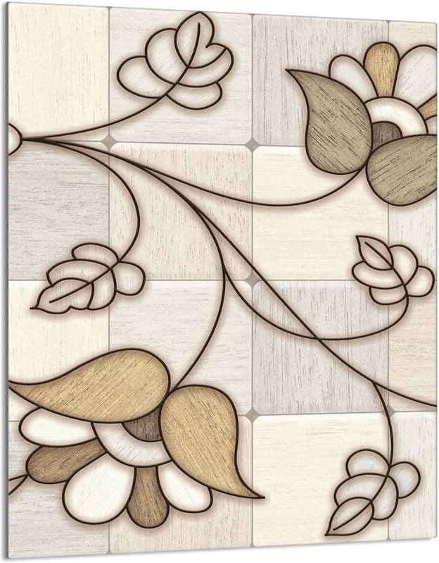 Glasschneidebrett 40x52 Mosaik