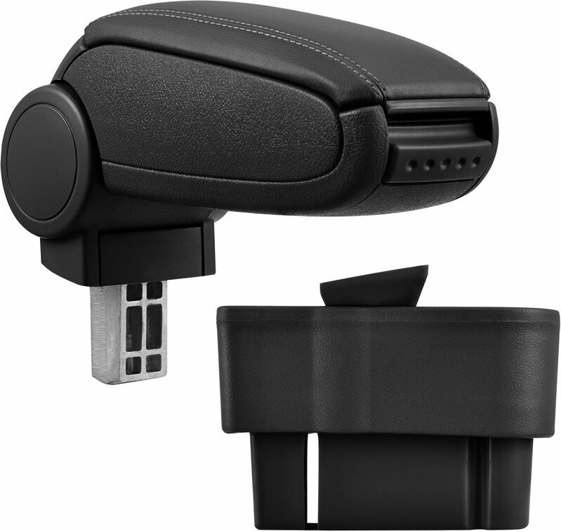 Mittelarmlehne Opel Corsa D mit Staufach Kunstleder Schwarz pro.tec