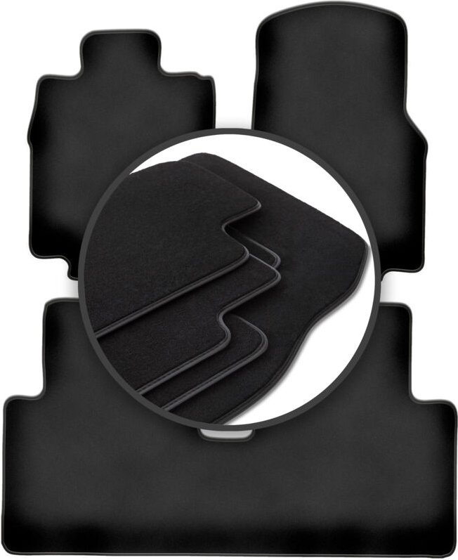 Premium-Fußmatten für: Mercedes Vaneo W414 Minivan (2001-2005)