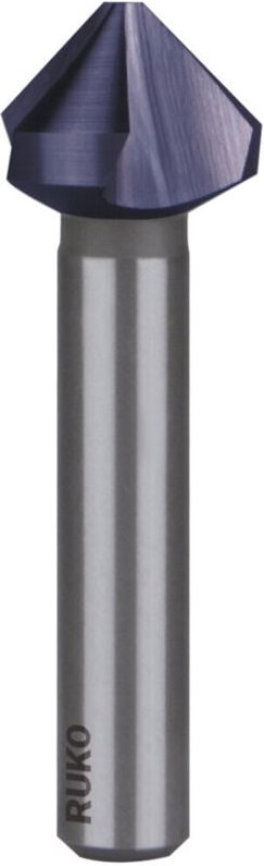 Kegel- und Entgratsenker din 335 Form c 90° hss TiAlN ø 8 mm - 102110F - Ruko