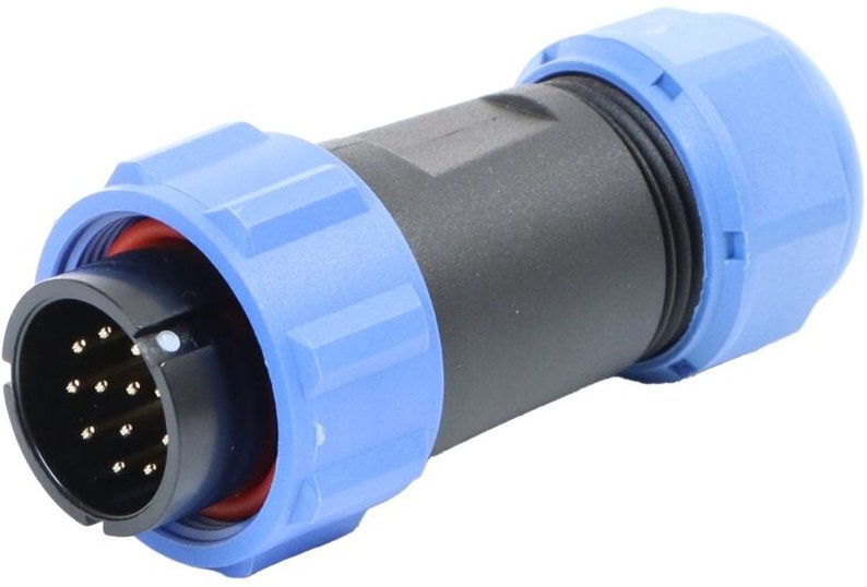 HF-Stecker / Steuerleitungsstecker 12-polig