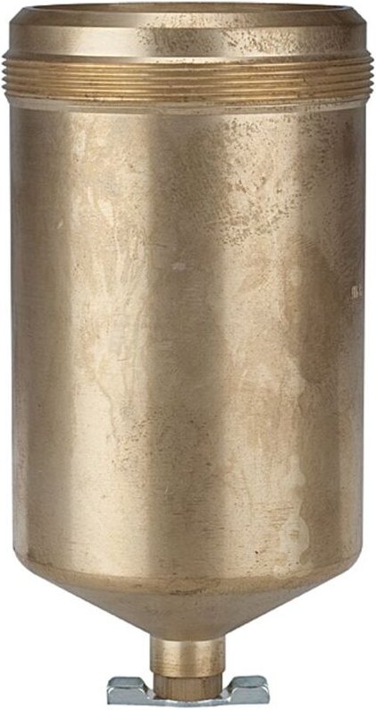 Riegler Metallbehälter komplett, mit Handablassventil