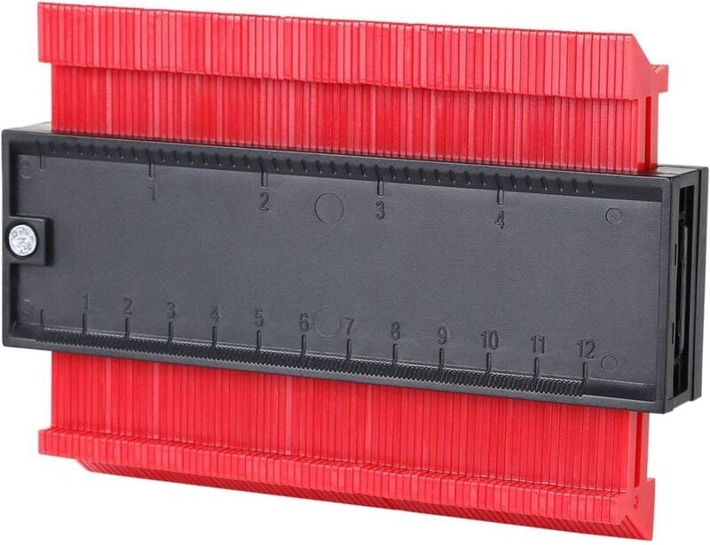 Thumbnail - Konturenlehre, 5'/127MM Konturenduplikator, DIY-Werkzeug-Konturenlehre für genaue Konturmessung, ideal für Autokarosseri...