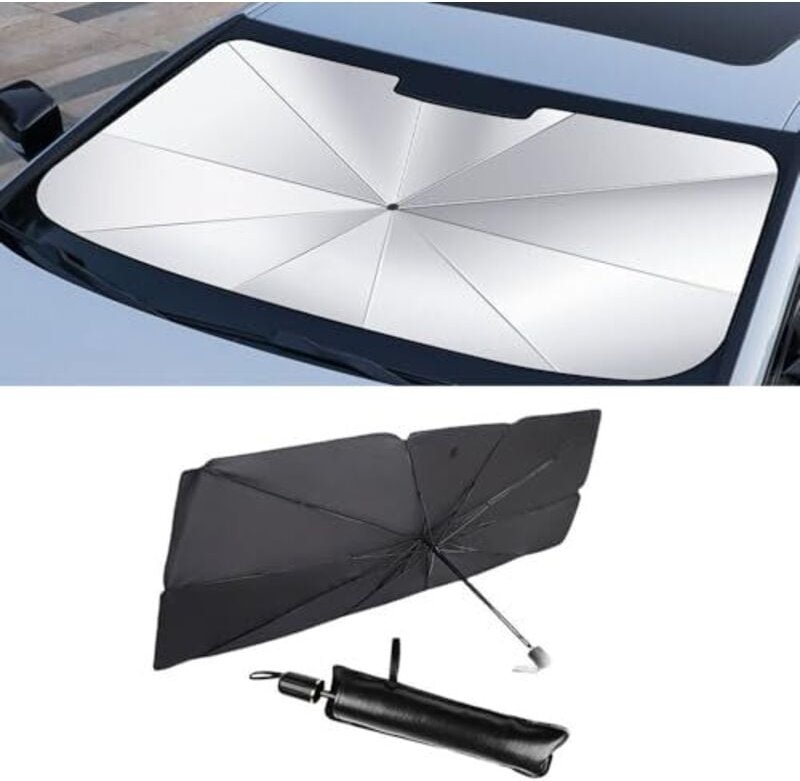 Thumbnail - BFJXZA Auto-Windschutzscheiben-Sonnenschutz, für Citroen C1 C2 C3 C4 C5 C5X C6 C8 DS3 DS4 DS5, faltbar, UV-Isolierung, F...
