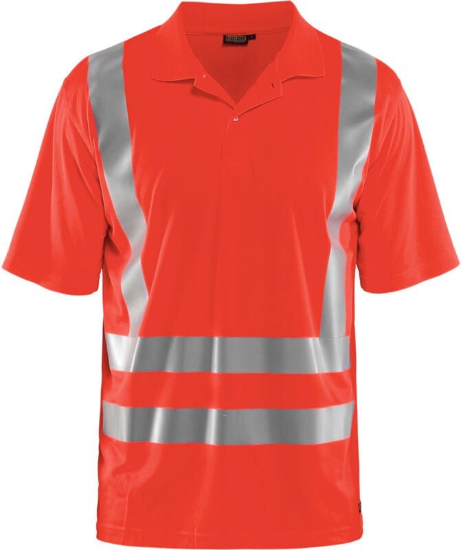 Thumbnail - Hochsichtbares Arbeitspolo 3391 - Neonrot S