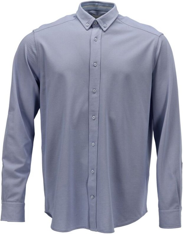 Mascot - Hemd, klassische Passform, Stretch Gr. 49-50, hellblau