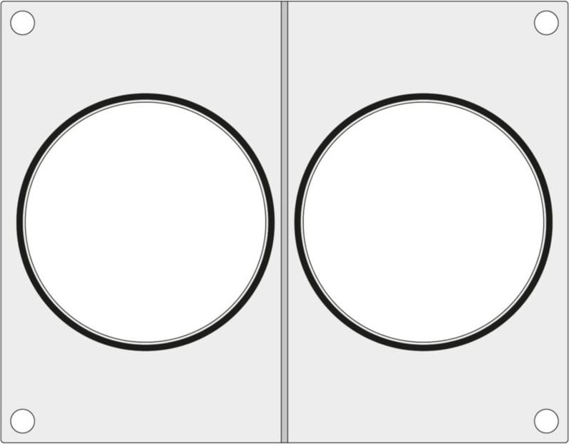 Hendi Verschließmaschine für zwei Suppenbehälter, Durchmesser 115 mm - Hendi 805633