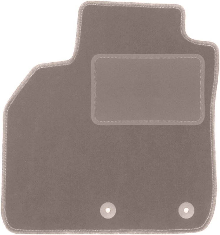 Beige Fahrermatte für: Renault Grand Scenic III 7-Sitzer (2009-2015)