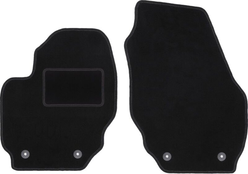 Vordere Matten schwarz für: Volvo S80 II Limousine (2006-2016)